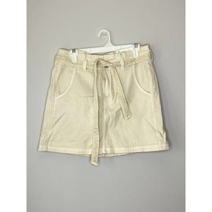NWT AE paperbag high rise mini skirt 8